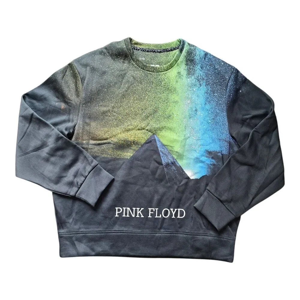 Pink Floyd Dark Side Of The Moon Crewneck Sweatshirt 23point5 Unisex XL NWOT